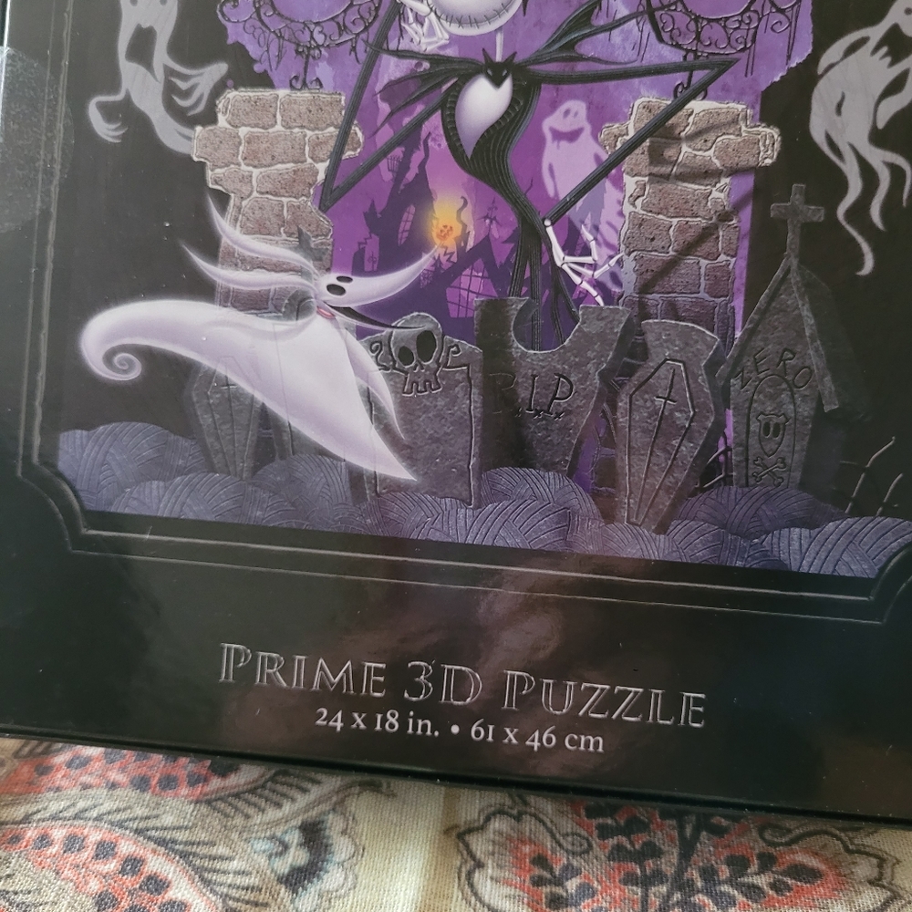 Disney Tim Burton's The Nightmare Before Christmas 3D puzzle,new - Picture 4 of 5